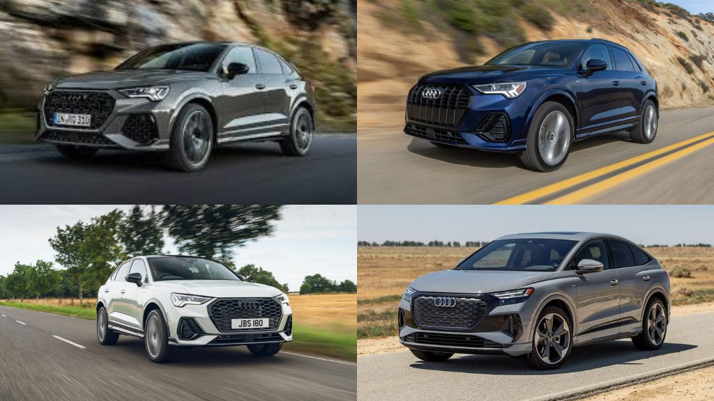 audi q3, q3 sportback, q3 sportback e tron, q3 e tron