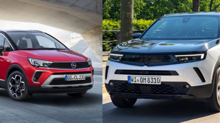 opel crossland and opel mokka