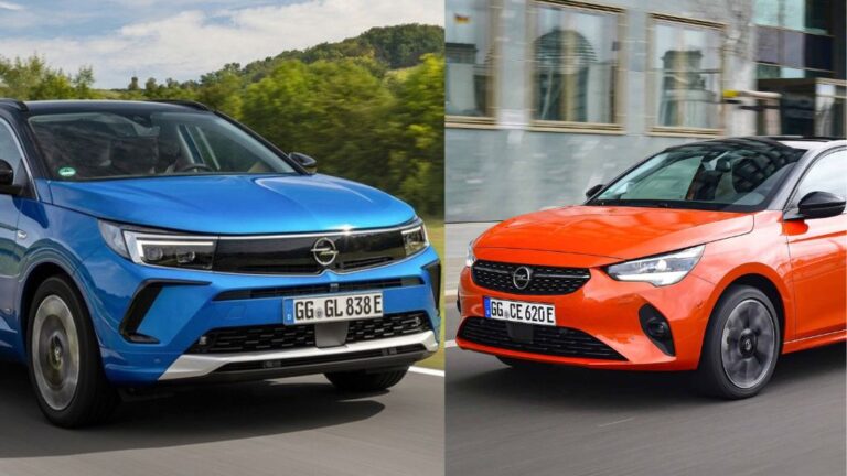 opel grandland x and corsa