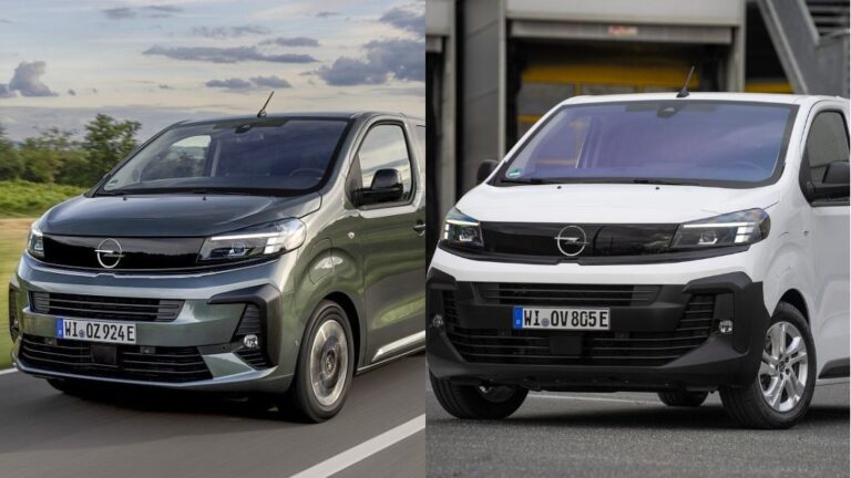 opel zafira and vivaro