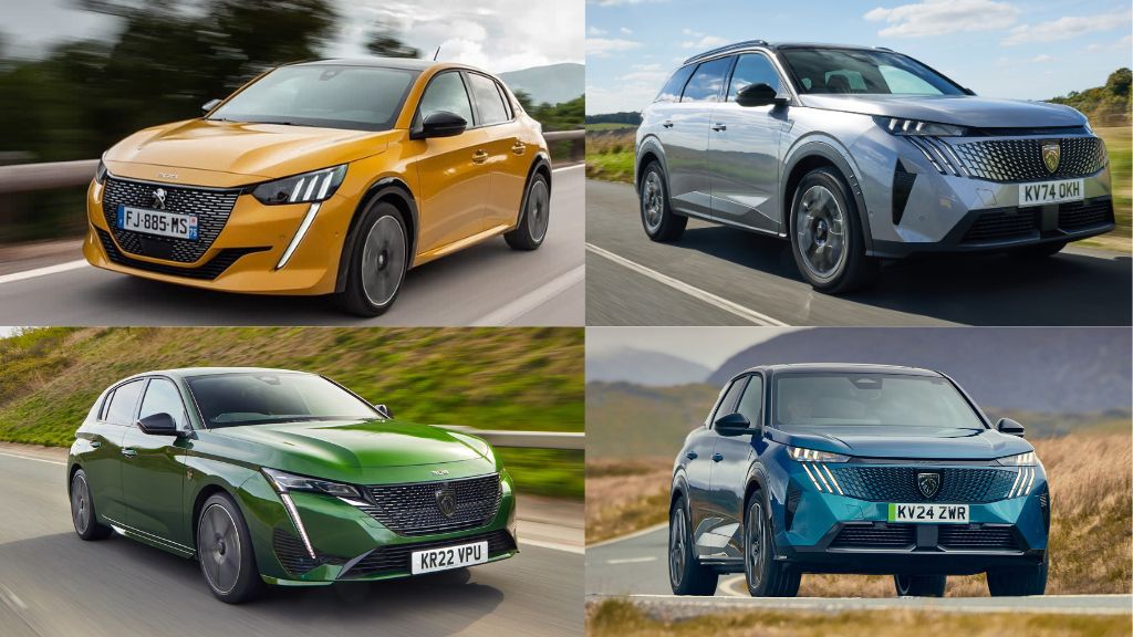 peugeot 3008, 5008, 208 and 308