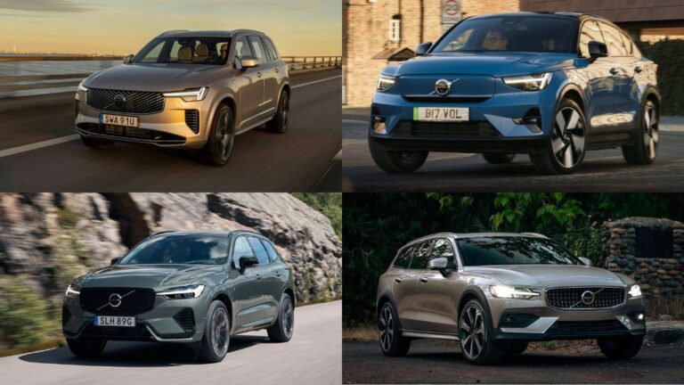 volvo xc60, xc90,v60,c40